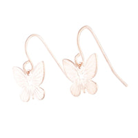 Rose Gold Butterfly Stud Earrings - link has visual effect only