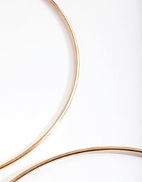 Gold Oversized Hoop Earrings - link has visual effect only