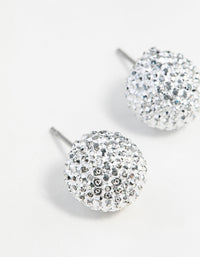 Surgical Steel Glitter Ball Stud Earrings - link has visual effect only