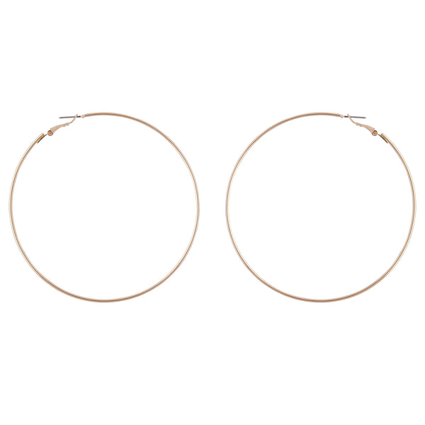 Gold Super Hoop Earrings