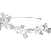 Pearl & Diamante Vine Crown - link has visual effect only