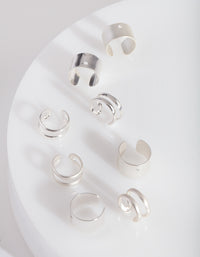 Silver Open Ear Cuff Pack - link has visual effect only