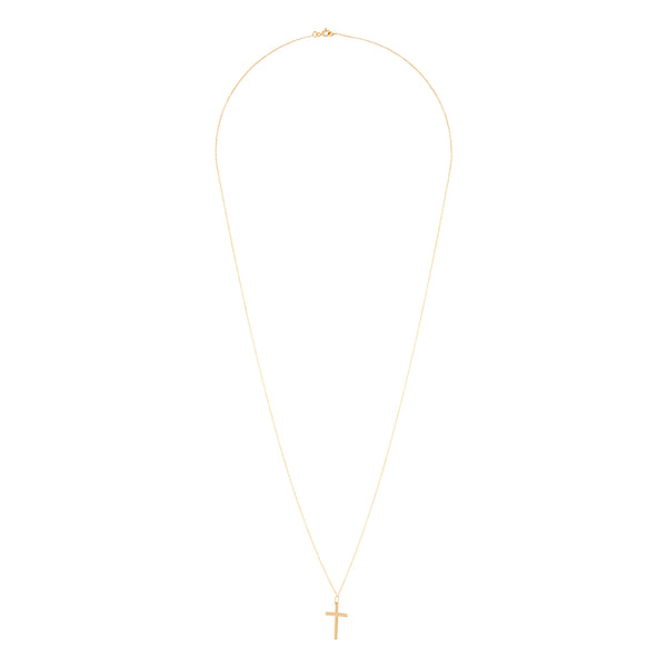 Gold Plated Cross Pendant Necklace