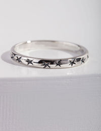 Sterling Silver Rockstar Ring - link has visual effect only