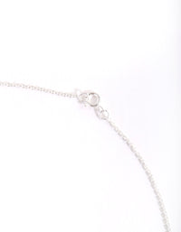 Sterling Silver 45cm Plain Chain Necklace - link has visual effect only