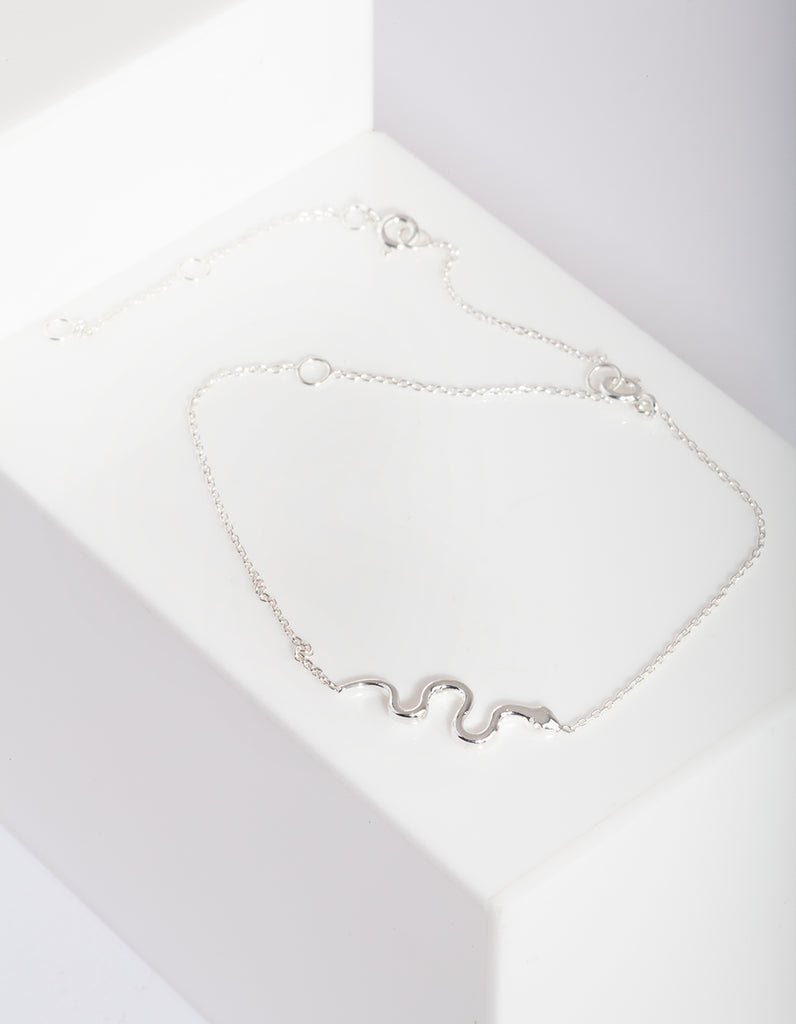 Sterling Silver Snake Bracelet Anklet