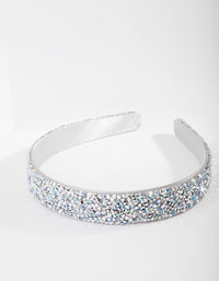 Kids Silver Sparkle Headband - link has visual effect only