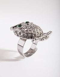 Silver Bling Owl Ring - link has visual effect only