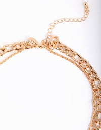 Gold Chain Layer Snake Necklace - link has visual effect only