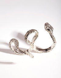 Silver Multi Finger Snake Ring - link has visual effect only