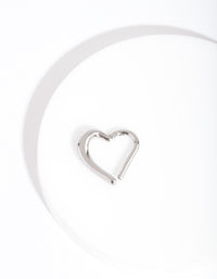 Surgical Steel Heart Clicker Earring - link has visual effect only