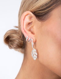 Silver Huggie Stack Pack Earring - link has visual effect only