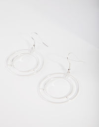 Silver Playschool Window Earrings - link has visual effect only