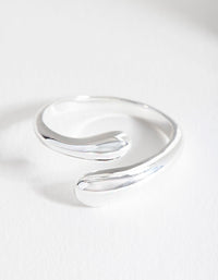 Sterling Silver Organic Open Ring - link has visual effect only