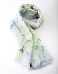 Watercolour Print Scarf - link has visual effect only