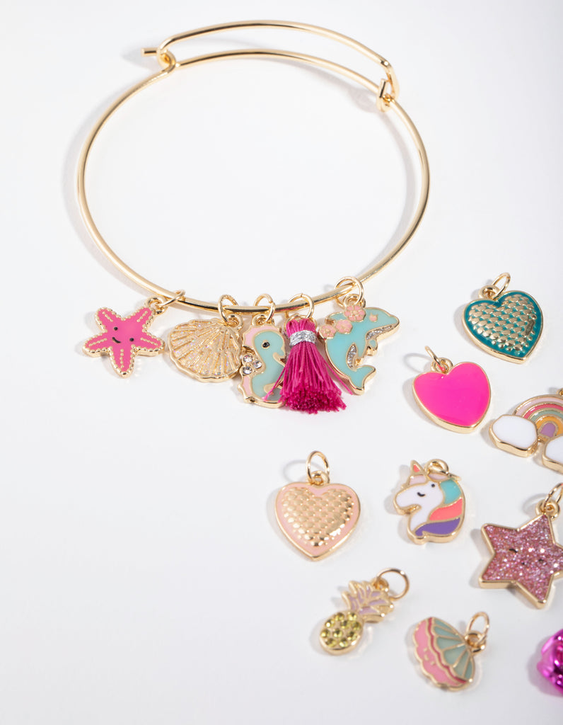 Kids Gold Make Your Own Sea Bracelet