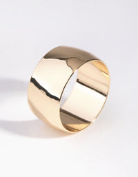 Gold Plated Cigar Ring - link has visual effect only