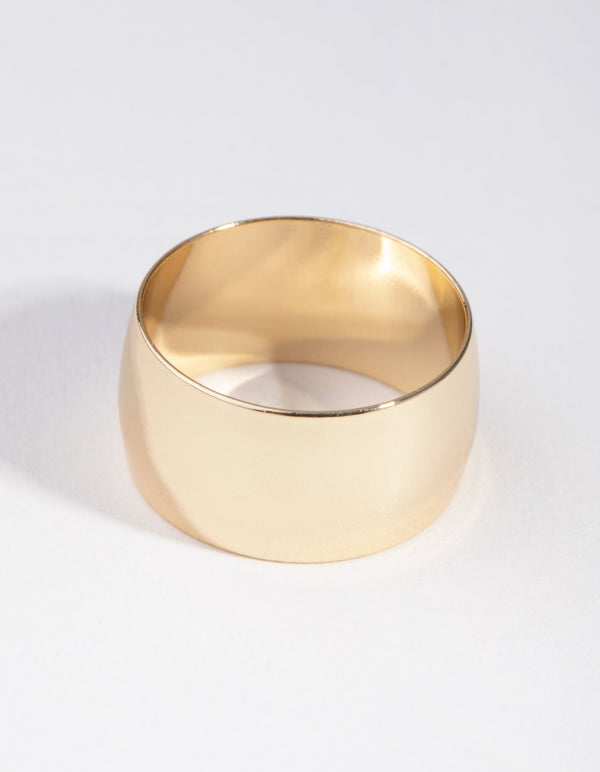 Gold Plated Cigar Ring