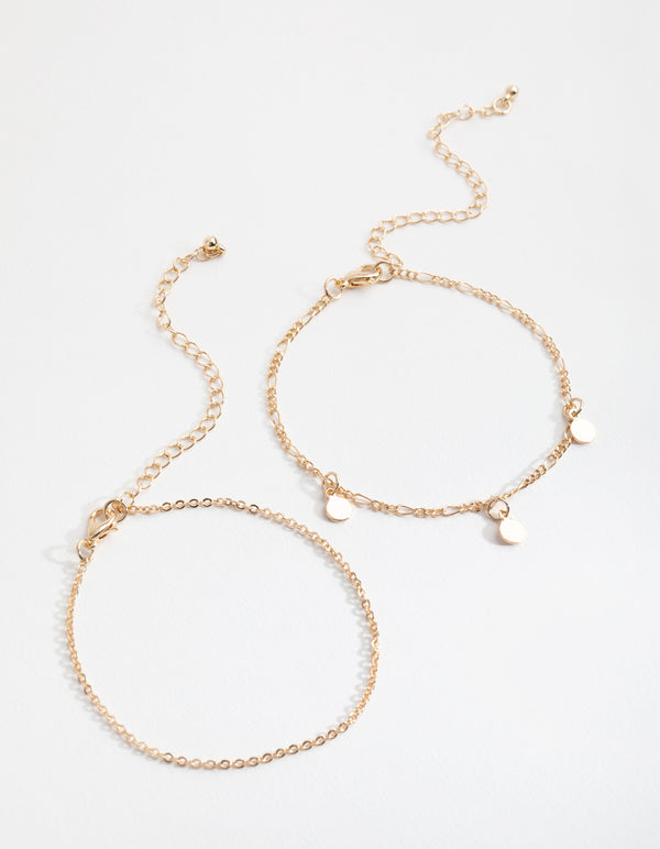 Gold Jingly Bracelet Pack