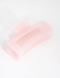 Acrylic Pink Rectangle Claw - link has visual effect only