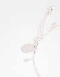 Silver Celestial Charm Anklet - link has visual effect only