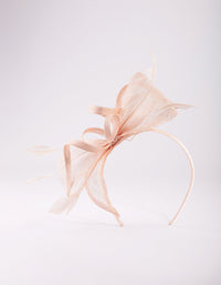 Blush Bow & Swirl Alice Band - link has visual effect only