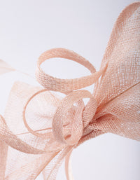 Blush Bow & Swirl Alice Band - link has visual effect only