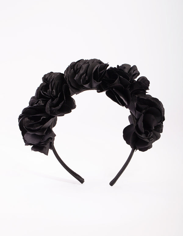 Black Veil Headband