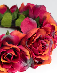 Red Rose Statement Headband - link has visual effect only