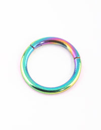 Mixed Surgical Steel Rainbow Clicker - link has visual effect only