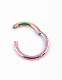 Mixed Surgical Steel Rainbow Clicker - link has visual effect only