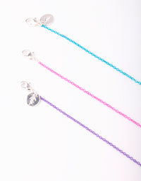 Kids Glitter Moon Best Friend Necklace Set - link has visual effect only