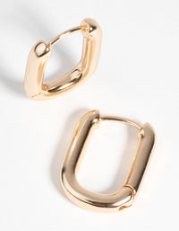 Gold Huggie Hoop Earrings - link has visual effect only