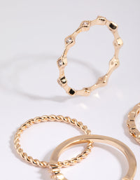 Gold Diamante RIng 6-Pack - link has visual effect only