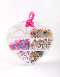 Kids Heart Bead Kit - link has visual effect only