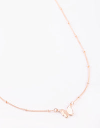 Rose Gold Butterfly Necklace - link has visual effect only