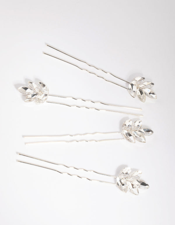 Navette Diamante Hair Pin Pack