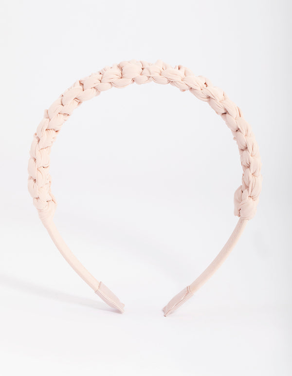 Blush Woven Headband