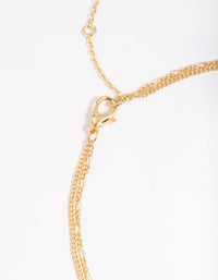 Gold Plated Freshwater Pearl Coin Necklace - link has visual effect only