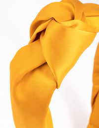 Yellow Twisted Knot Headband - link has visual effect only