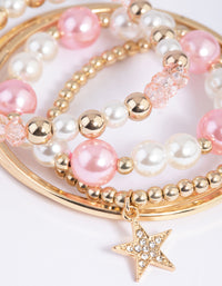 Kids Pearl Bangle Pack - link has visual effect only