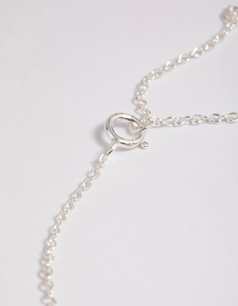 Sterling Silver Heart Bracelet