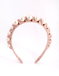 Blush Pearl Headband - link has visual effect only