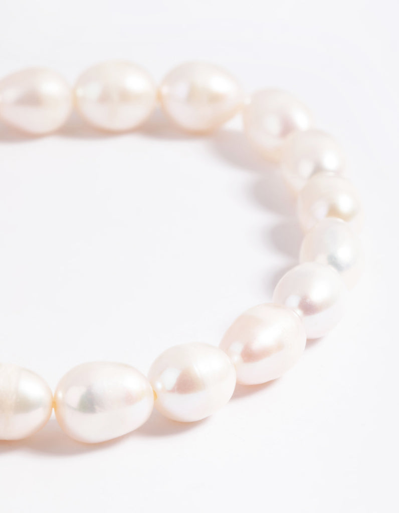 Freshwater Pearl Stretch Bracelet