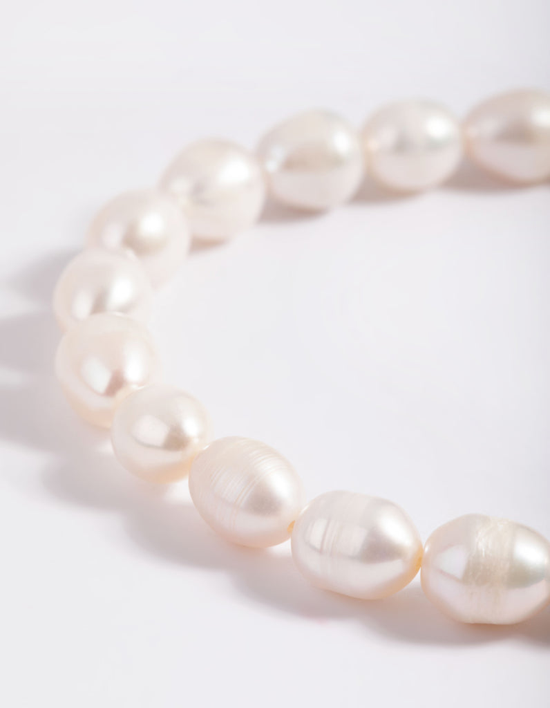 Freshwater Pearl Stretch Bracelet