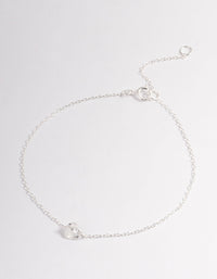 Sterling Silver Floating Heart Bracelet - link has visual effect only