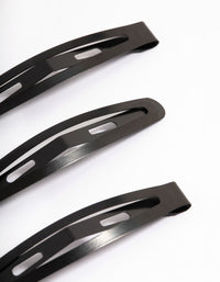 Coated Black Long Snap Clip Pack - link has visual effect only