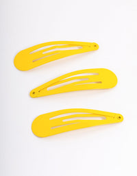 Coated Yellow Classic Snap Clip Pack - link has visual effect only