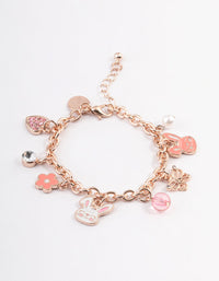 Kids Bunny Fun Charm Bracelet - link has visual effect only