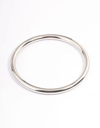 Stainless Steel Statement Round Bangle - link has visual effect only